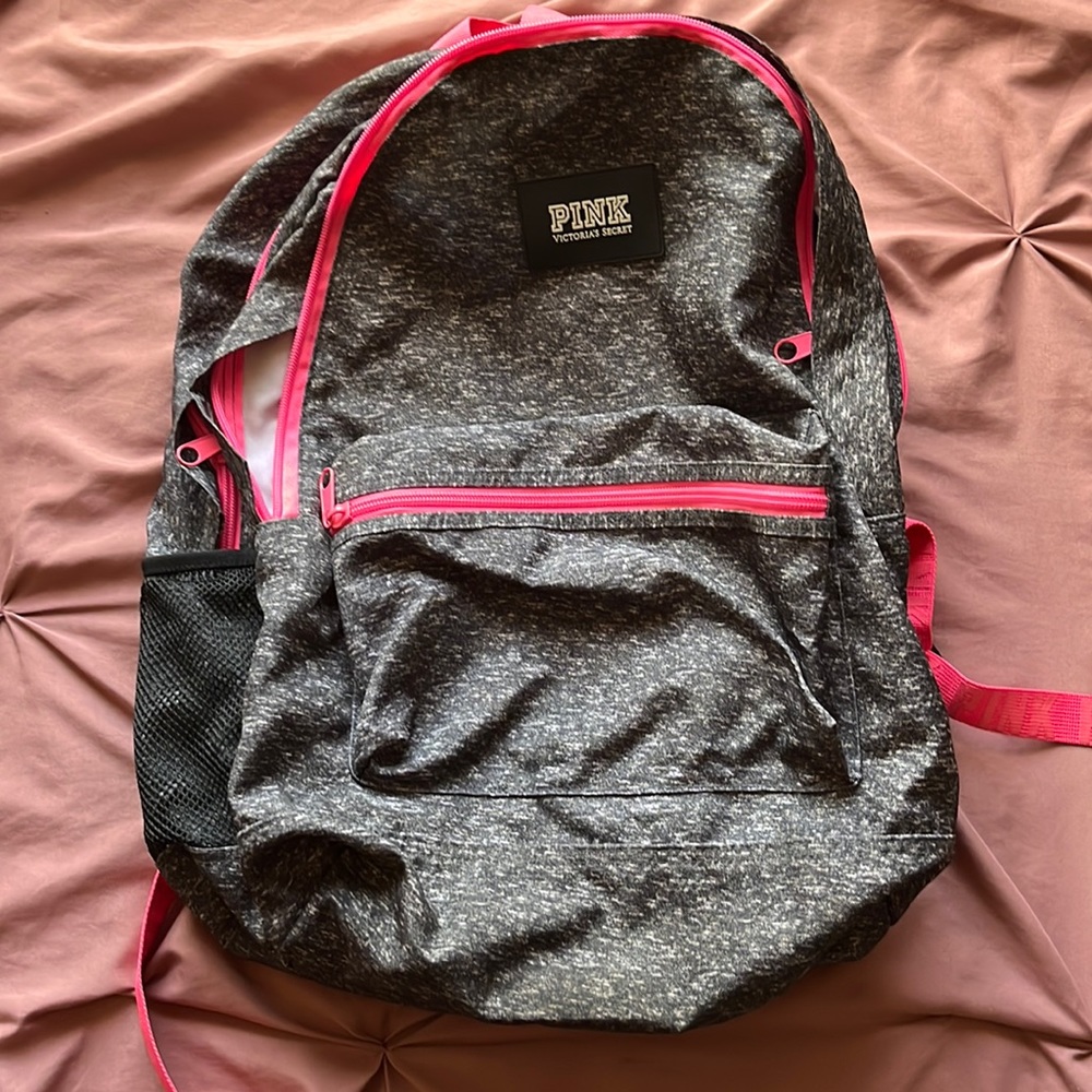 Pink backpack